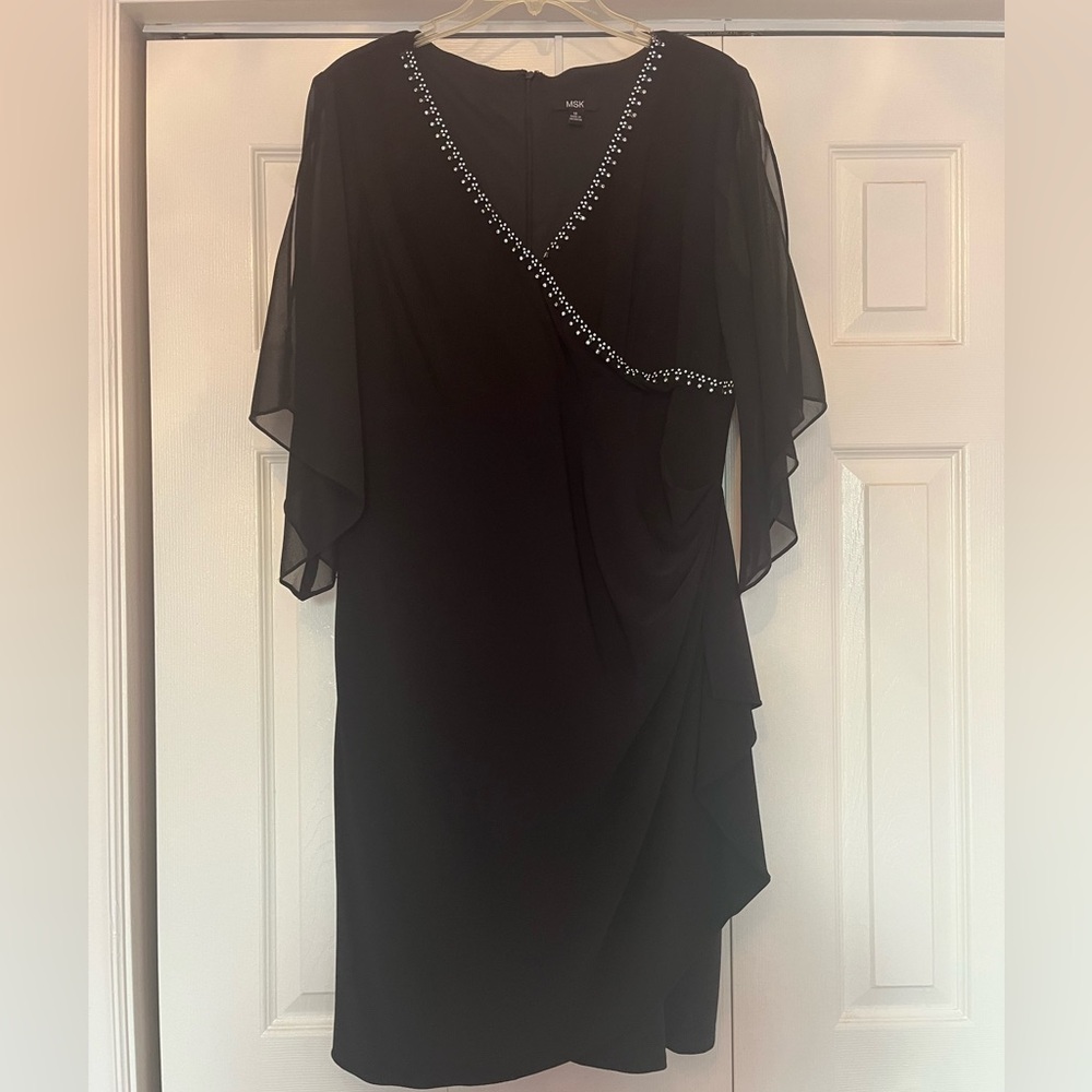 MSK V Neck Formal Dress